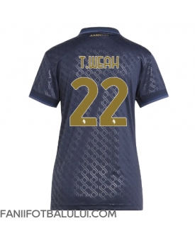 Juventus Timothy Weah #22 Tricou Fotbal Replică 2024-25 Femei Treilea